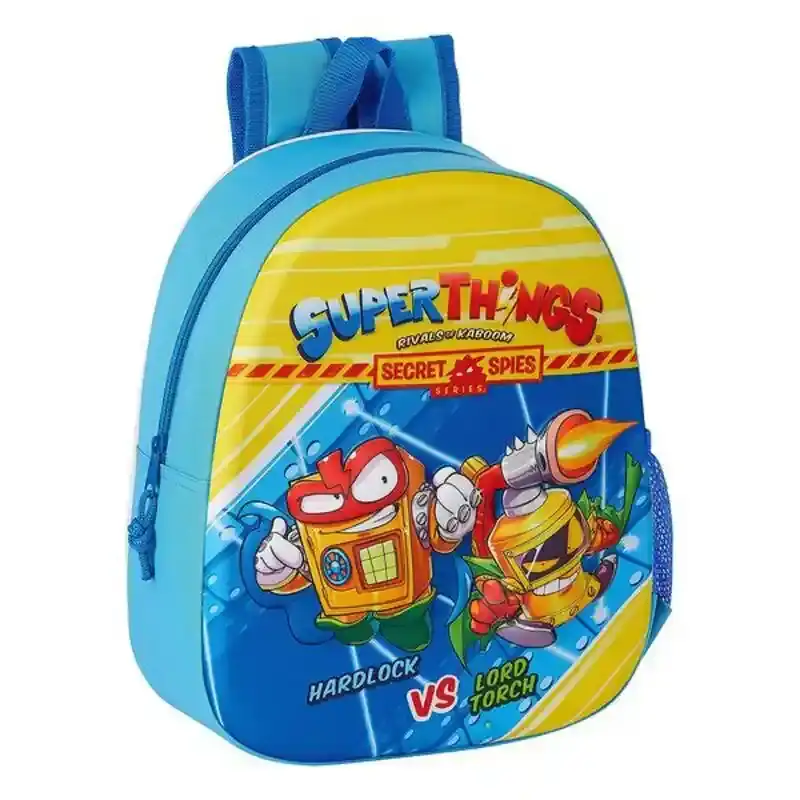 Sac Enfant 3D SuperThings Bleu Clair. SUPERDISCOUNT FRANCE