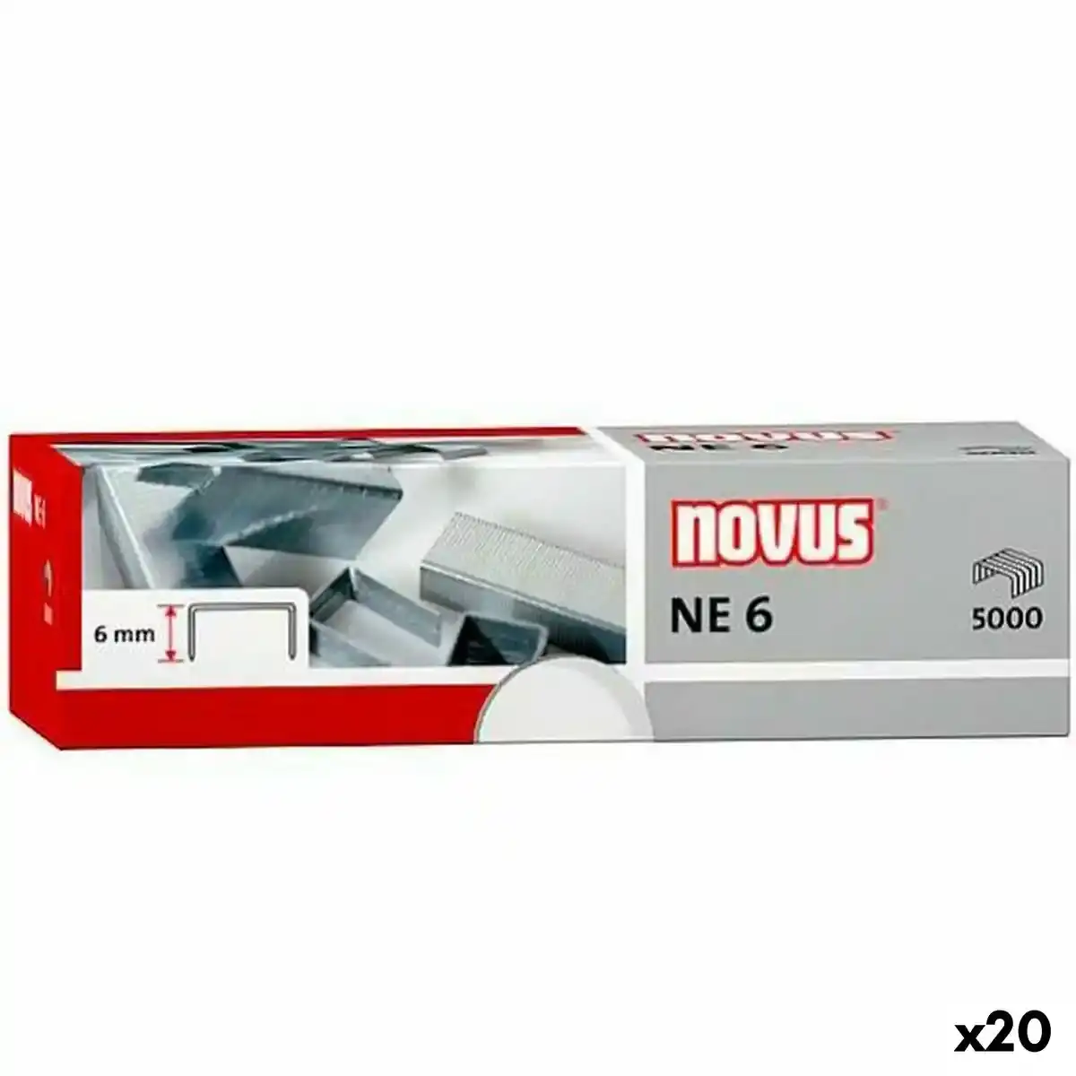 Staples Novus NE 6 Électrique 5000 Pièces (20 Unités). SUPERDISCOUNT FRANCE