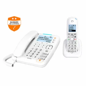 Téléphone sans fil Alcatel XL785 Blanc. SUPERDISCOUNT FRANCE