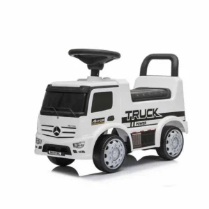 Tricycle MERCEDES TRUCK ACTROS BLANC. SUPERDISCOUNT FRANCE