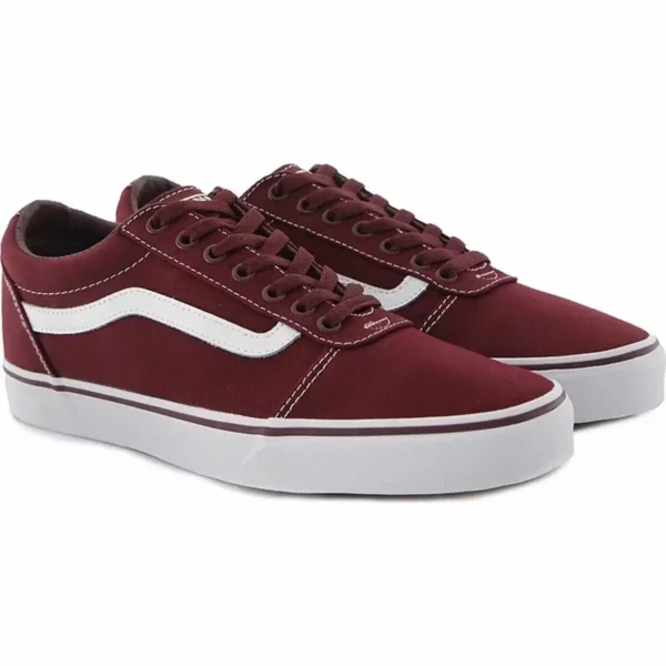 Baskets Casual Vans Ward MN Rouge Foncé. SUPERDISCOUNT FRANCE