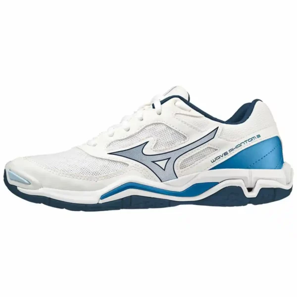 Baskets Homme Mizuno Wave Phantom 3 Blanc. SUPERDISCOUNT FRANCE