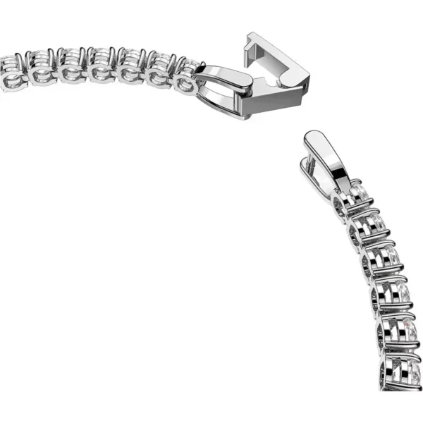 Bracelet femme avec cristaux swarovski tennis deluxe 5409771 m zirconium reconditionne c _5772. DIAYTAR SENEGAL - Où Chaque Produit a son Histoire à Raconter. Parcourez notre catalogue et découvrez des articles qui portent en eux la passion et l'histoire du Sénégal.