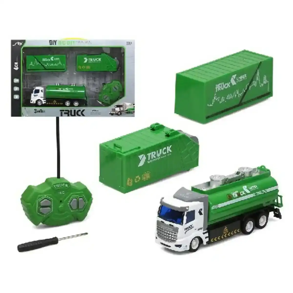 Camion radiocommandé Super Truck 43 x 27 cm (20 x 5 cm). SUPERDISCOUNT FRANCE