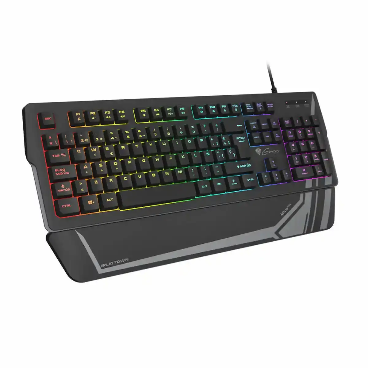 Clavier Gaming Genesis NKG-1729 Noir Espagnol. SUPERDISCOUNT FRANCE