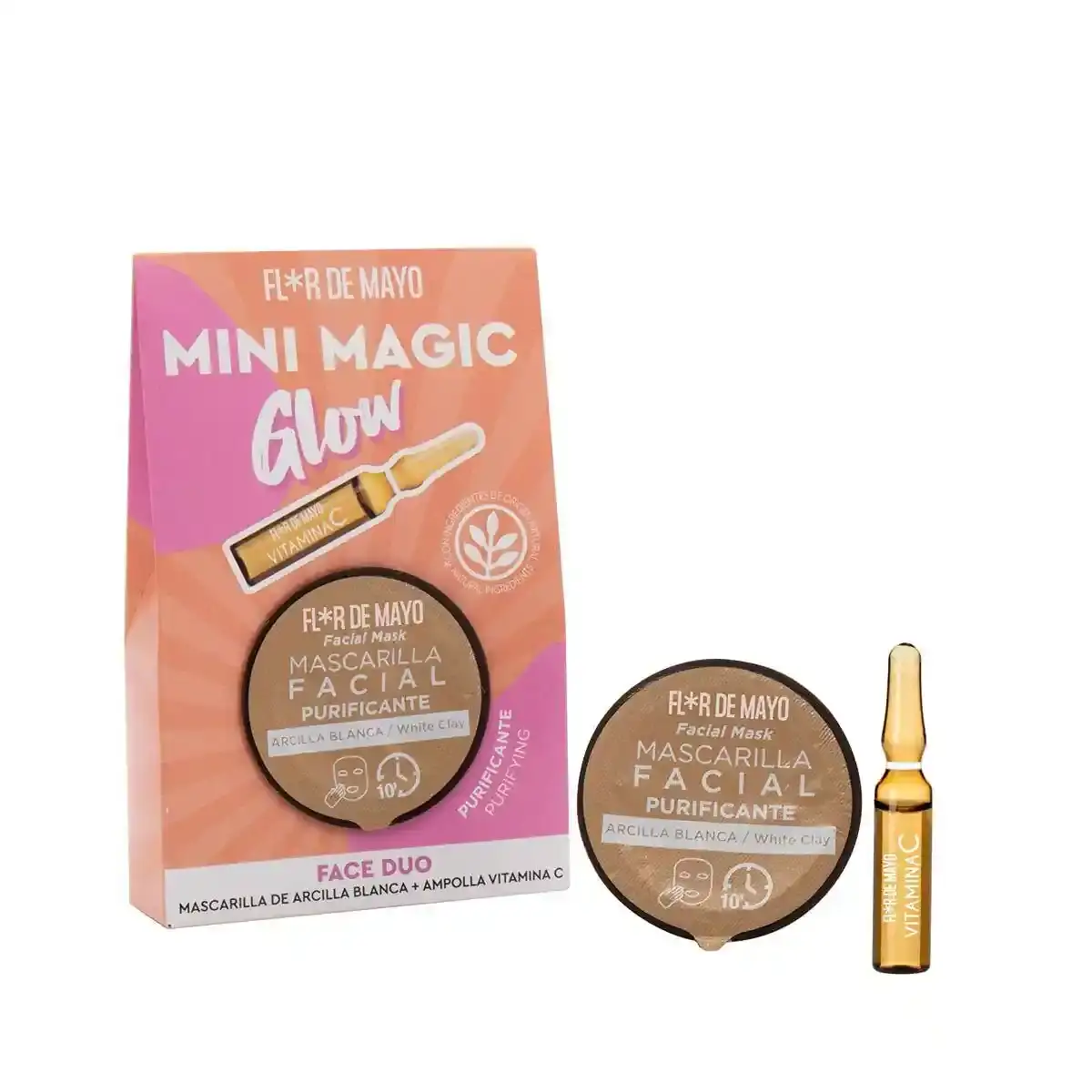 Coffret cosmetique flor de mayo mini magic glow 2 pieces_4654. DIAYTAR SENEGAL - Là où la Qualité est Non Négociable. Parcourez notre boutique en ligne pour découvrir des produits qui incarnent le raffinement et l'excellence du Sénégal.