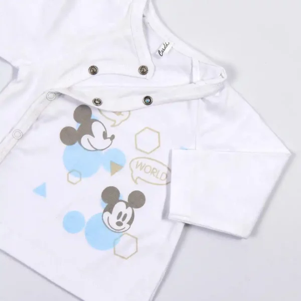 Ensemble de vêtements Mickey Mouse 4 pièces Blanc (1 mois). SUPERDISCOUNT FRANCE