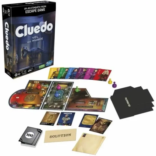 Jeu d'adresse Hasbro Cluedo Vol Au Musée (FR). SUPERDISCOUNT FRANCE