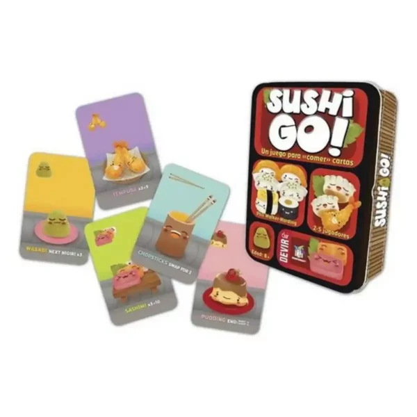 Jeu de cartes sushi go es _6731. Découvrez DIAYTAR SENEGAL - Votre Source de Produits Variés et un Service Exceptionnel. Parcourez nos catégories et bénéficiez d'un service client dévoué, prêt à vous guider à chaque étape.