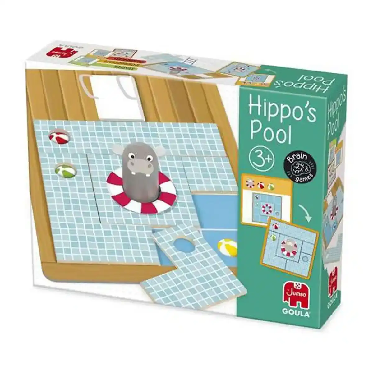 Jeu éducatif Diset Hippo's Pool 36 pièces. SUPERDISCOUNT FRANCE