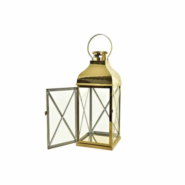 Lanternes dkd home decor cristal metal dore 19 x 19 x 47 cm_4502. DIAYTAR SENEGAL - L'Art du Shopping Facilité. Naviguez sur notre plateforme en ligne pour découvrir une expérience d'achat fluide et agréable, avec une gamme de produits adaptés à tous.