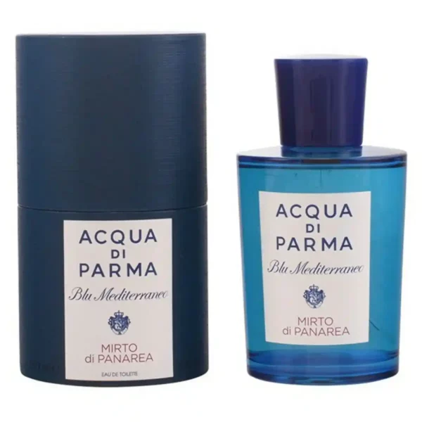 Parfum unisexe acqua di parma edt myrte bleu mediterraneen de panarea 150 ml _4773. DIAYTAR SENEGAL - Votre Passage vers l'Élégance Abordable. Explorez notre collection où chaque produit est choisi pour sa qualité et son accessibilité, incarnant ainsi l'essence du Sénégal.