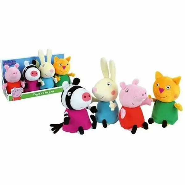 Peluche Jemini Peppa Pig Set 4 Unités. SUPERDISCOUNT FRANCE