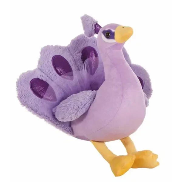 Peluche Paon 20 cm. SUPERDISCOUNT FRANCE