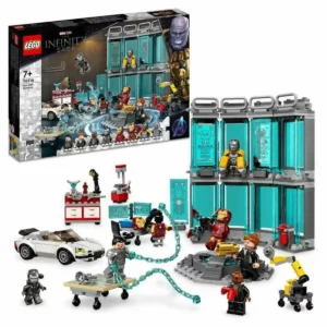 Playset Lego Marvel 76216 L'armurerie d'Iron Man (496 pièces). SUPERDISCOUNT FRANCE