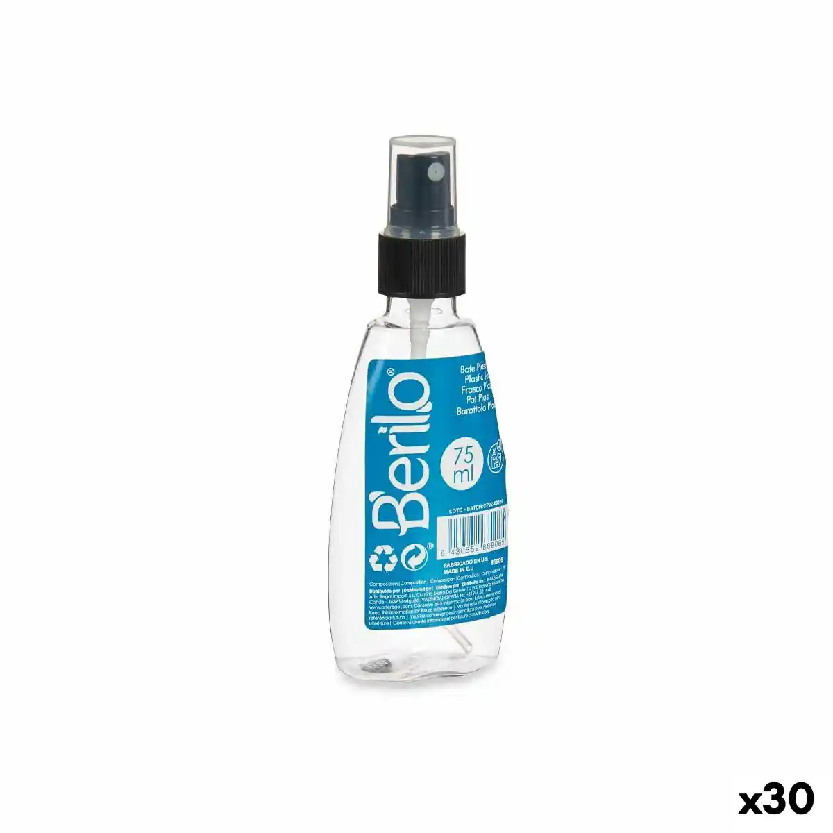 Pulverisateur plastique transparent noir 75 ml 30 unites _6289. Bienvenue sur DIAYTAR SENEGAL - Où Choisir est un Voyage Passionnant. Plongez dans notre catalogue et trouvez des produits qui révèlent la diversité et la beauté du Sénégal.