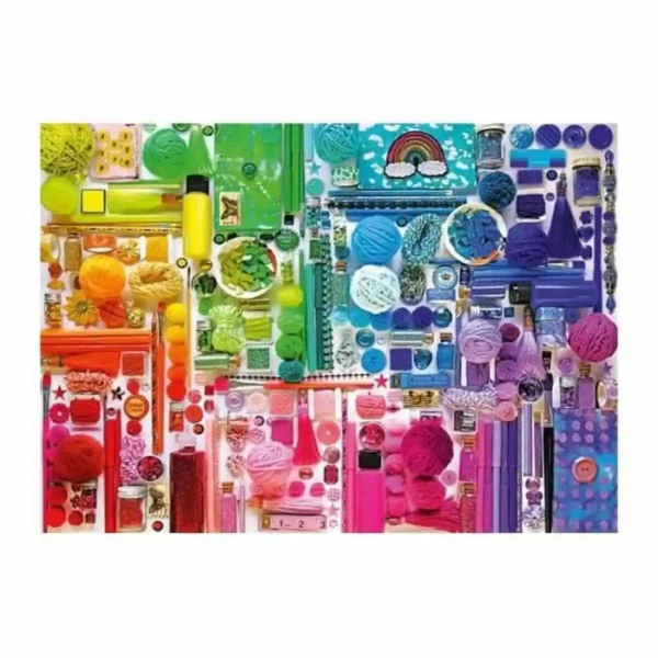 Puzzle Schmidt Spiele Couleurs de l'arc-en-ciel (1000 pièces). SUPERDISCOUNT FRANCE