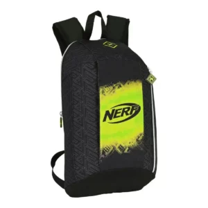 Sac à dos casual Nerf Neon Black Lime (22 x 39 x 10 cm). SUPERDISCOUNT FRANCE