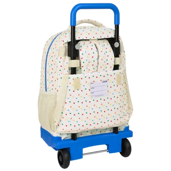 Sac à dos scolaire à roulettes Benetton Topitos (33 x 45 x 22 cm). SUPERDISCOUNT FRANCE