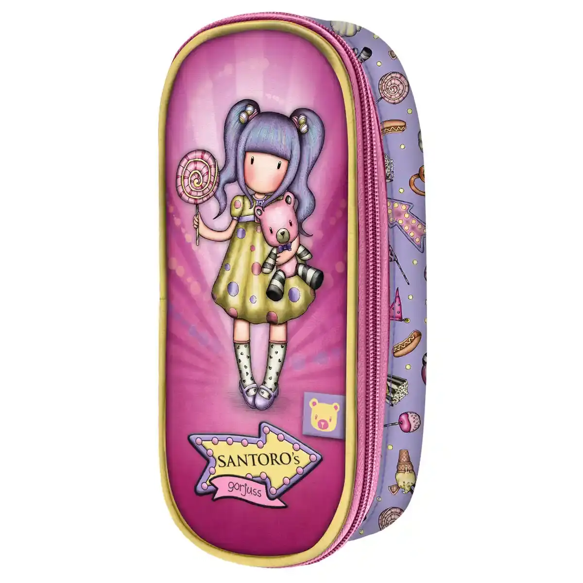 School Case Gorjuss Premier prix Lilas (10 x 23 x 6 cm). SUPERDISCOUNT FRANCE