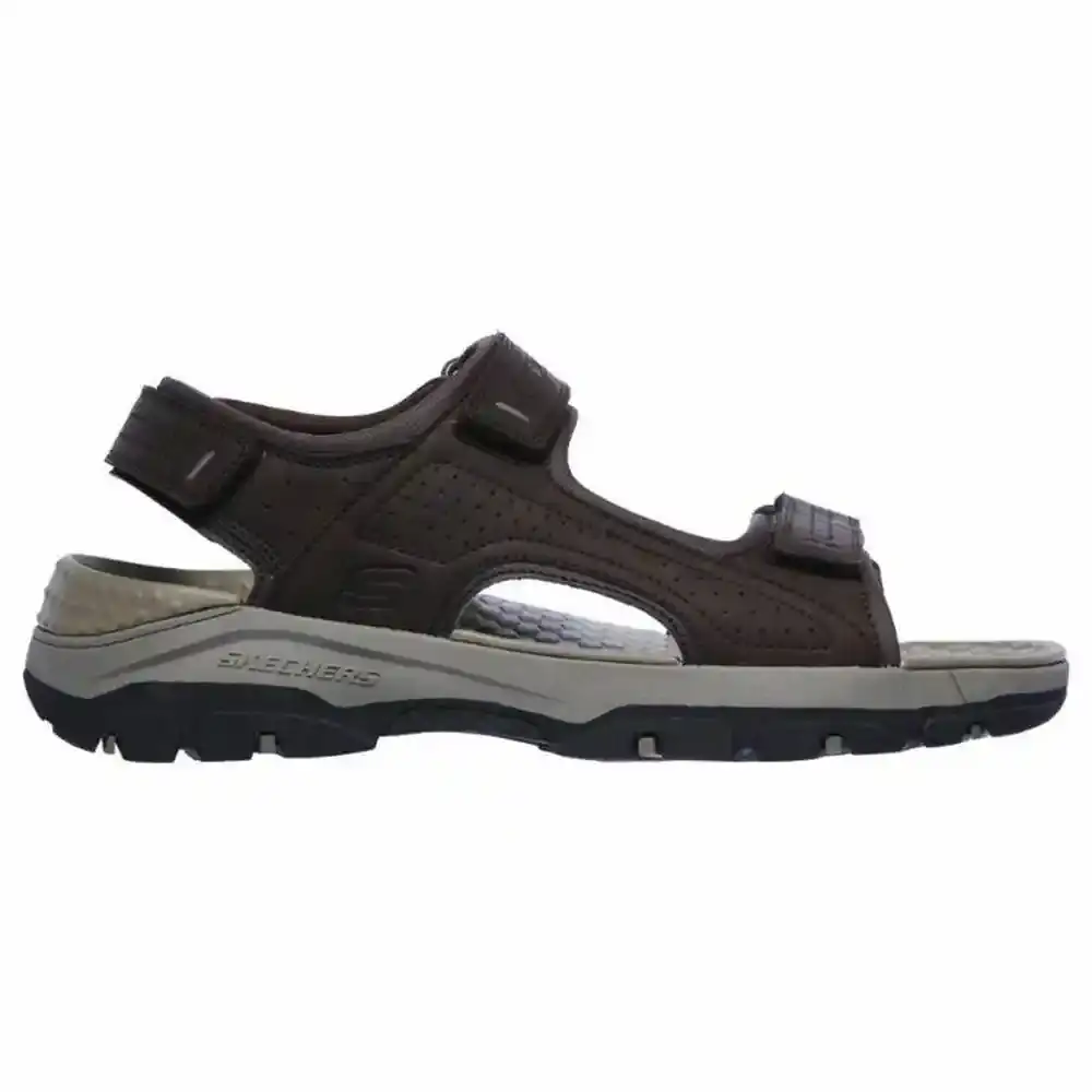 Tongs Skechers Tresmen Garo M Marron. SUPERDISCOUNT FRANCE