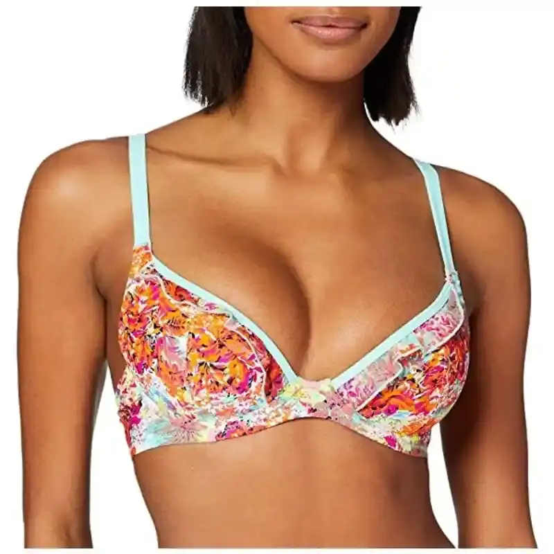 Bikini multicolore reconditionne a _1199. DIAYTAR SENEGAL - Votre Escale Shopping incontournable. Explorez notre boutique en ligne et dénichez des trésors qui reflètent la richesse culturelle et la modernité du Sénégal.