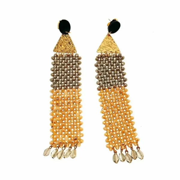 Boucles d oreilles femme lola casademunt granit multicolore_6439. DIAYTAR SENEGAL - Là où Choisir est un Acte d'Amour pour la Culture Sénégalaise. Explorez notre gamme et choisissez des produits qui célèbrent la richesse de notre patrimoine.