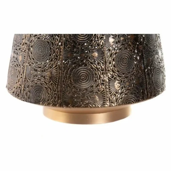 Bougeoir dkd home decor 8424001639830 noir metal dore arabe 22 x 22 x 23 cm ethnique_9948. DIAYTAR SENEGAL - Où Choisir Devient un Acte de Découverte. Découvrez notre gamme et choisissez des produits qui éveillent votre curiosité et élargissent vos horizons.