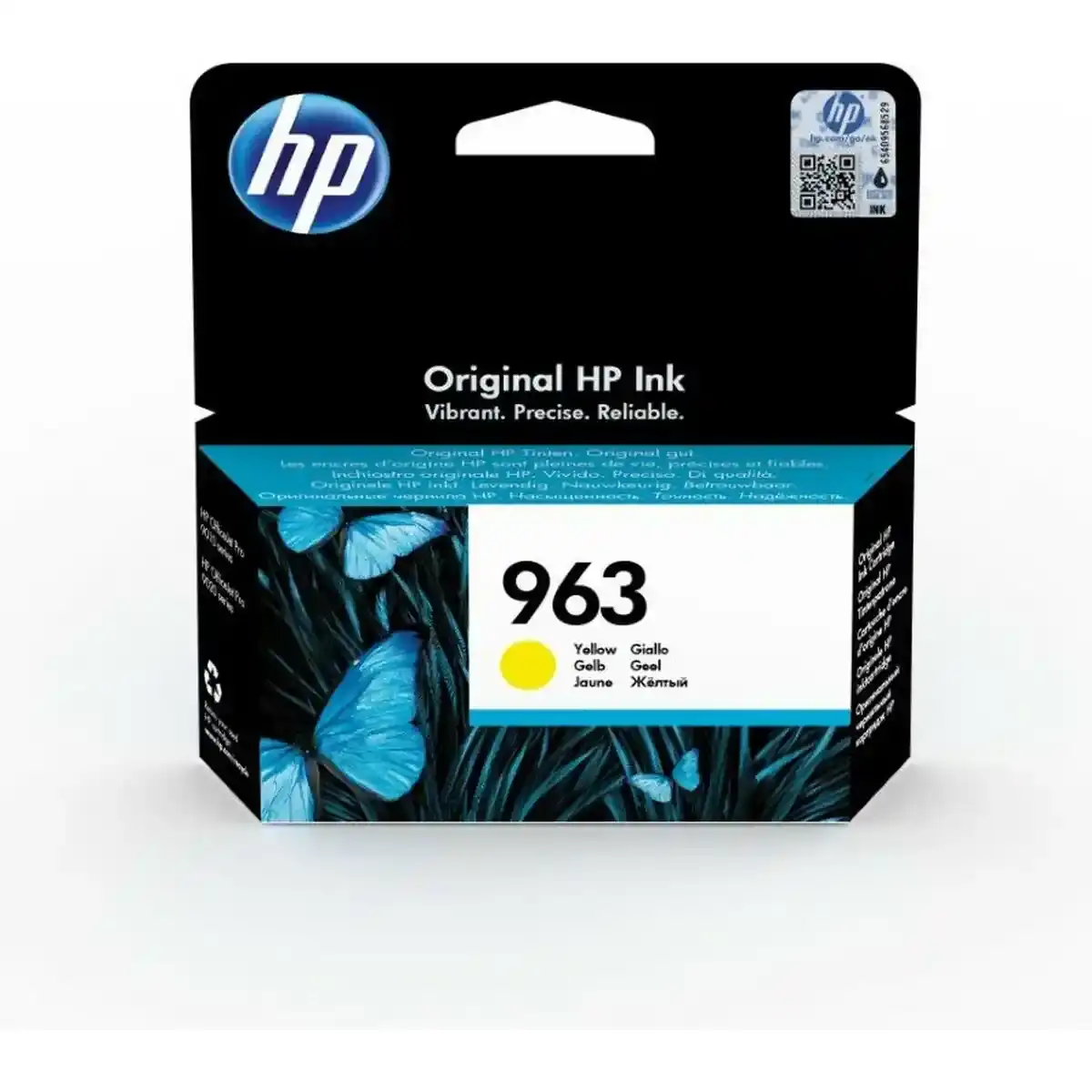 Cartouche d'encre d'origine HP 963 Jaune. SUPERDISCOUNT FRANCE