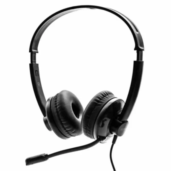 Casque avec Microphone Nilox USB Noir. SUPERDISCOUNT FRANCE