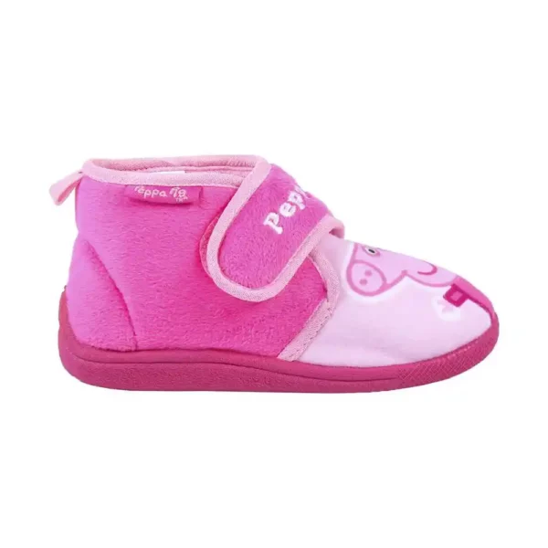 Chaussons Maison Peppa Pig Rose. SUPERDISCOUNT FRANCE