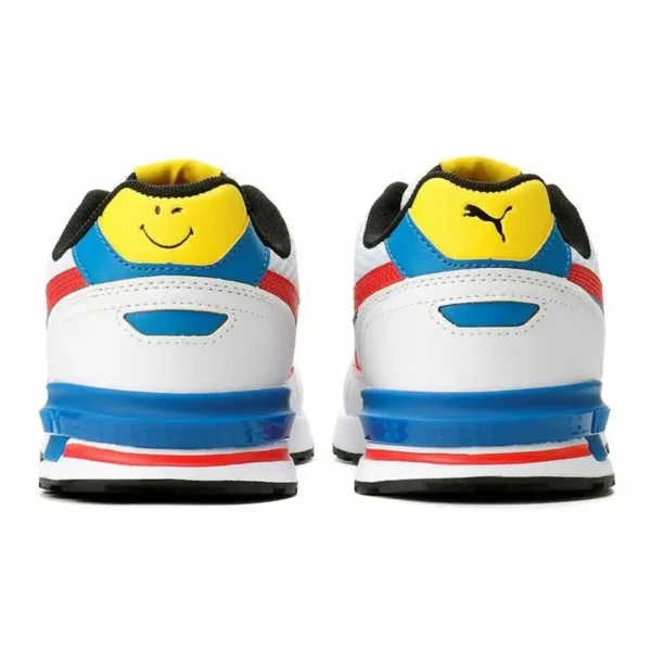 Chaussures de sport pour enfants Puma Graviton SMILEYWORLD Jr Blanc. SUPERDISCOUNT FRANCE