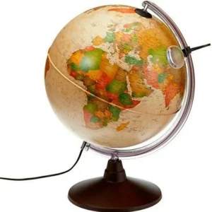 Globe avec Lumière Nova Rico Marco Polo Ø 26 cm Plastique Multicolore. SUPERDISCOUNT FRANCE