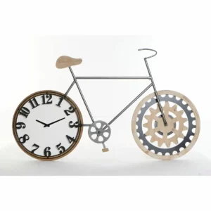 Horloge murale dkd home decor 108 x 6 4 x 63 5 cm velo noir naturel metal mdf bois_9983. DIAYTAR SENEGAL - Votre Plaisir Shopping à Portée de Clic. Explorez notre boutique en ligne et trouvez des produits qui ajoutent une touche de bonheur à votre vie quotidienne.