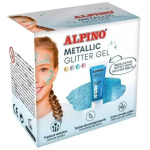 Maquillage pour enfants Alpino Glitter Gel 6 pièces. SUPERDISCOUNT FRANCE