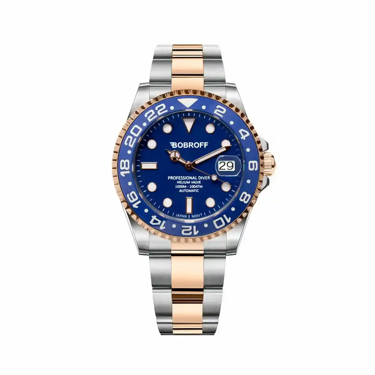 Montre homme bobroff bf0006 o 41 mm _3082. DIAYTAR SENEGAL - L'Équilibre Parfait entre Tradition et Modernité. Explorez notre collection pour trouver des produits qui incarnent la culture et la contemporanéité du Sénégal.