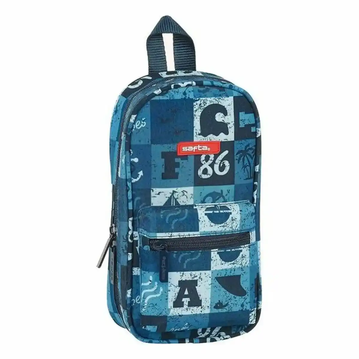 Sac à dos Trousse Safta Blue Vibes (33 pièces). SUPERDISCOUNT FRANCE
