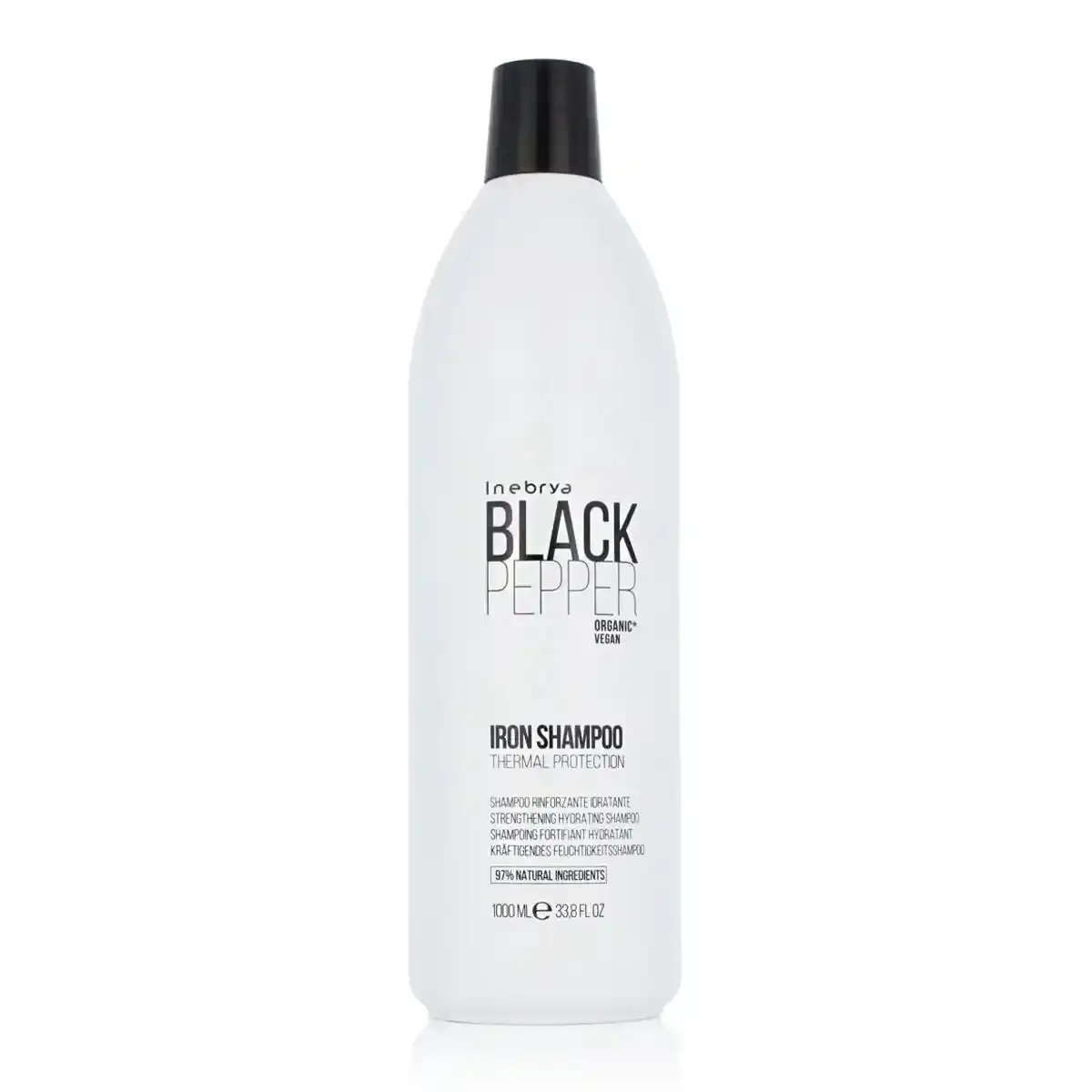 Shampooing hydratant inebrya poivre noir 1 l _9705. DIAYTAR SENEGAL - Là où la Qualité est Non Négociable. Parcourez notre boutique en ligne pour découvrir des produits qui incarnent le raffinement et l'excellence du Sénégal.