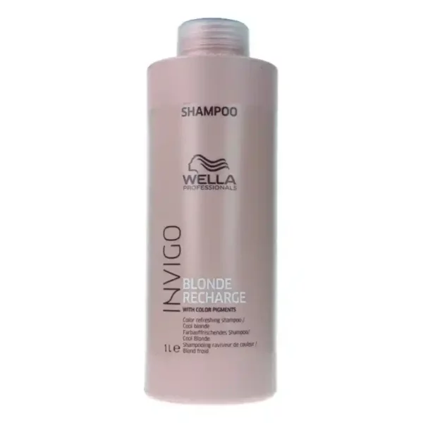 Shampooing pour cheveux blonds ou grisonnants invigo blonde recharge wella 1000 ml _7667. DIAYTAR SENEGAL - Là où le Chic Rencontre la Tradition. Naviguez à travers notre catalogue et choisissez des produits qui équilibrent l'élégance intemporelle et l'innovation moderne.