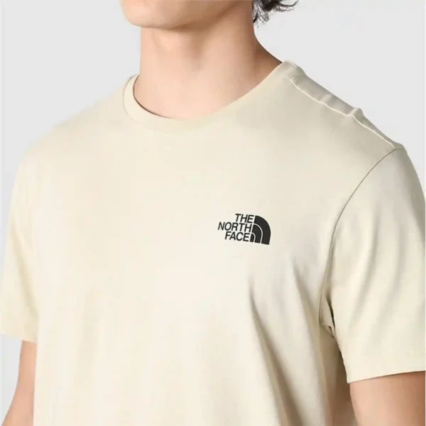 T-shirt à manches courtes pour homme The North Face Simple Dome Beige. SUPERDISCOUNT FRANCE