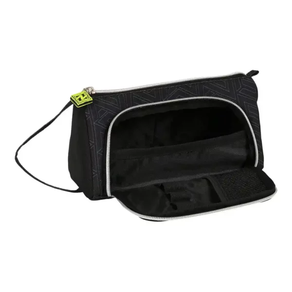 Trousse d'école Nerf Neon Black Lime (20 x 11 x 8,5 cm). SUPERDISCOUNT FRANCE