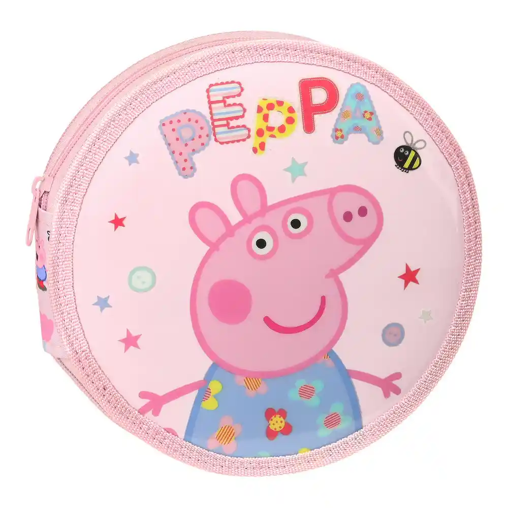 Trousse Peppa Pig S'amusant Circulaire Rose (18 Pièces). SUPERDISCOUNT FRANCE