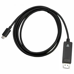 Adaptateur USB C vers DisplayPort V7 V7USBCDP14-2M (2 m) 8K Ultra HD. SUPERDISCOUNT FRANCE