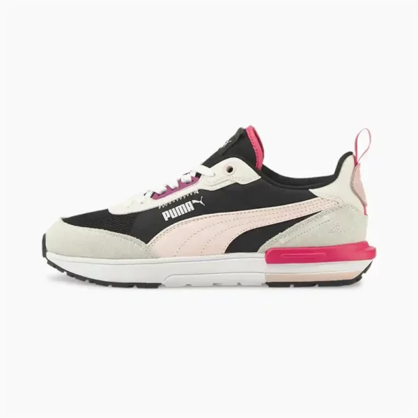 Baskets de sport pour femme Puma R22 Rose. SUPERDISCOUNT FRANCE