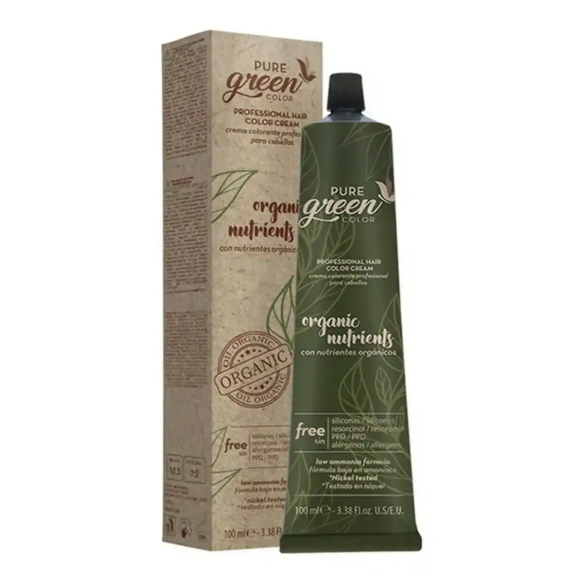 Creme colorante pure green no 7 0 100 ml _1107. DIAYTAR SENEGAL - L'Essence de la Tradition et de la Modernité réunies. Explorez notre plateforme en ligne pour trouver des produits authentiques du Sénégal, tout en découvrant les dernières tendances du monde moderne.