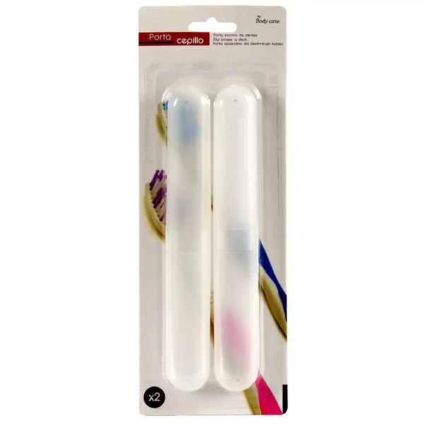 Etui porte brosse a dents 20 x 3 x 2 5 cm plastique transparent 12 unites _1835. DIAYTAR SENEGAL - Votre Destination Shopping pour Tous. Parcourez notre boutique en ligne et découvrez une variété de produits pour satisfaire tous vos besoins et désirs.