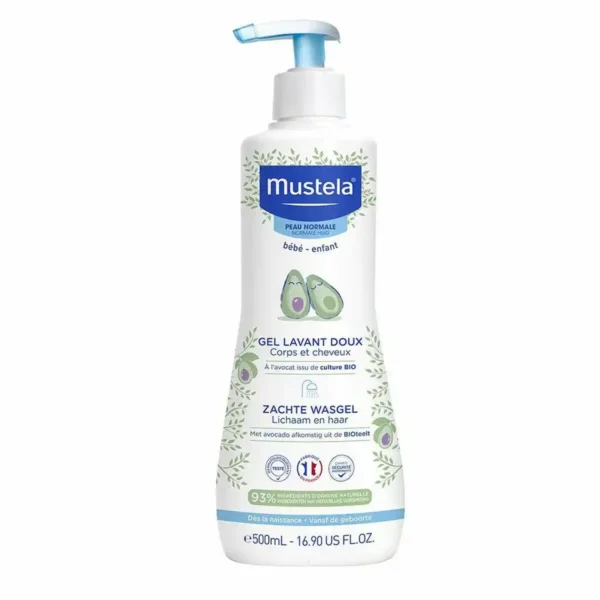 Gel et Shampoing Enfant Peau Atopique Mustela Niño 500 ml. SUPERDISCOUNT FRANCE