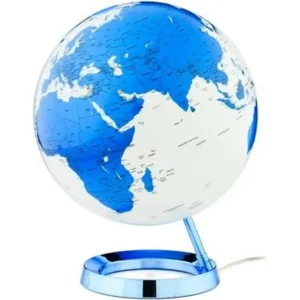 Globe avec Ambiance Lumineuse Ø 30 cm Plastique Bleu. SUPERDISCOUNT FRANCE