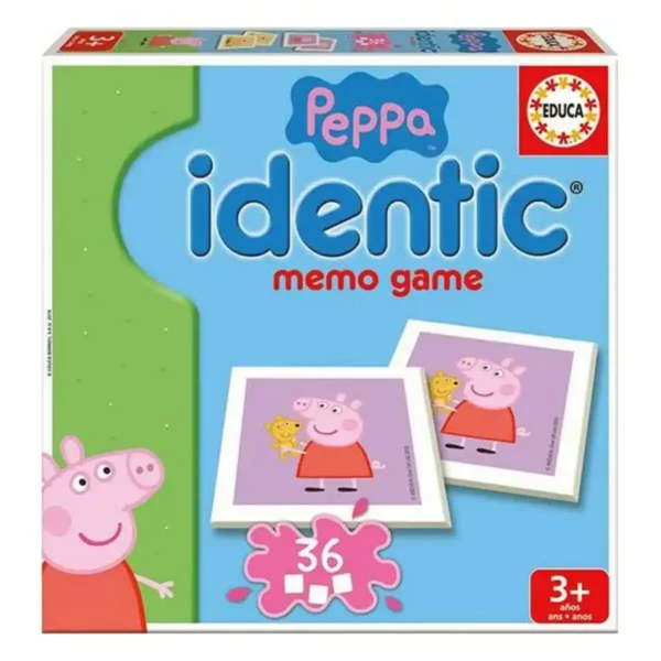 Jeu de cartes peppa pig identic memo game educa 16227_7399. DIAYTAR SENEGAL - Votre Passage vers la Découverte. Explorez notre boutique en ligne pour trouver des trésors qui vous attendent, du traditionnel à l'avant-garde.