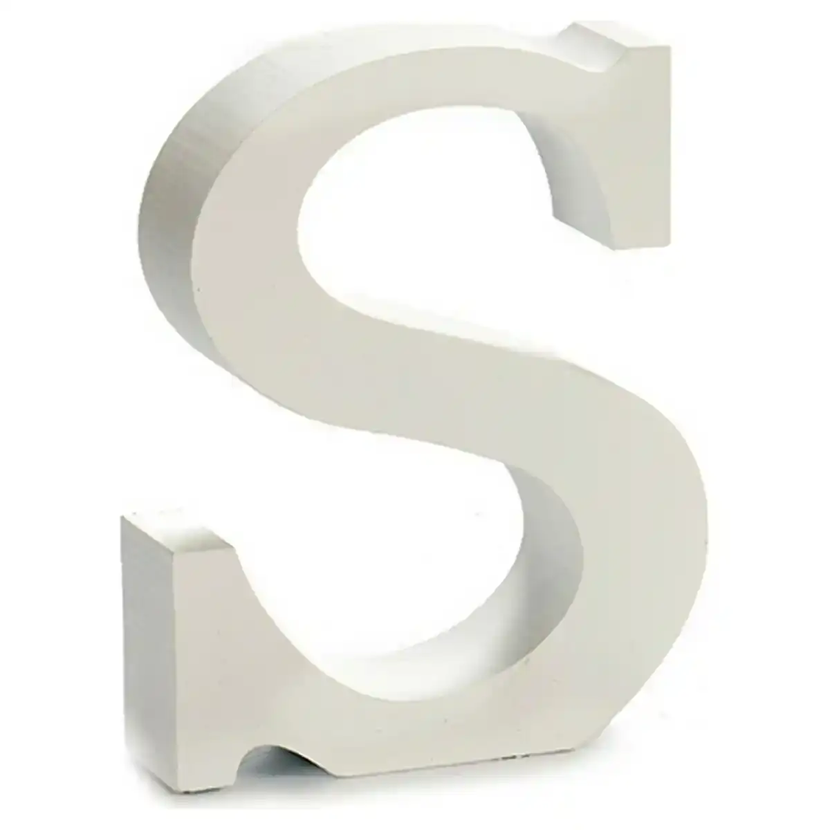 Lettre s 8430852240576 bois 16 x 14 5 cm_2523. DIAYTAR SENEGAL - Où Choisir est un Acte d'Amour pour le Sénégal. Explorez notre boutique en ligne et choisissez des articles qui célèbrent la culture et l'artisanat du pays.